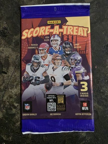 NFL FOOT US, paquet de 3 cartes à collectionner pa