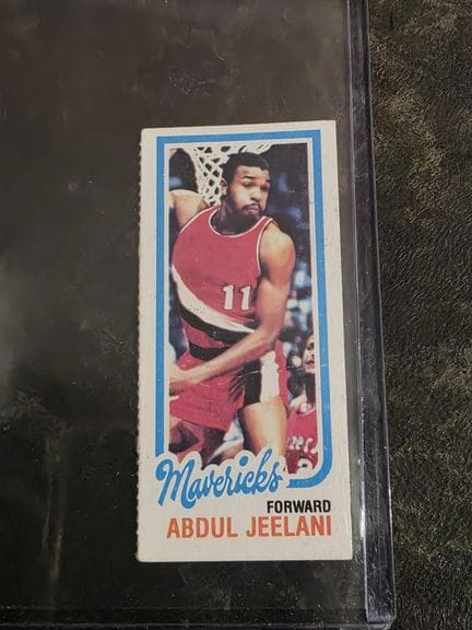 BASKET BALL, mini carte à collectionner par TOPPS 