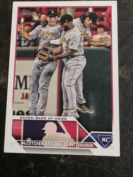 BASEBALL, carte à collectionner Cutch back at home