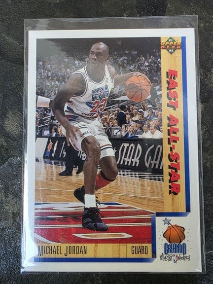NBA, Michael JORDAN trading card by UPPER DECK