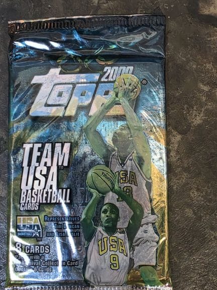 NBA，TOPPS 2000 系列8张收藏卡套装