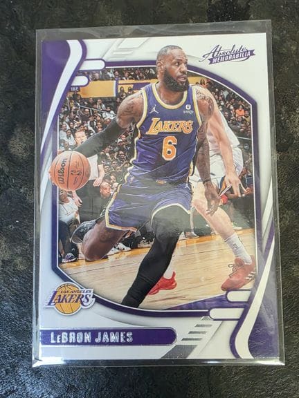 NBA, LEBRON JAMES, PANINI 2021/22 trading card