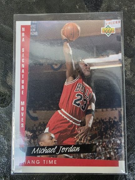 NBA，UPPER DECK出品的迈克尔·乔丹收藏卡