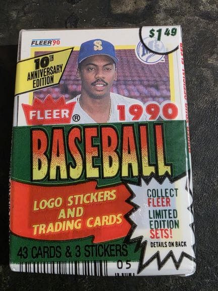 BASEBALL, awesome 43-card trading card pack by FLE
