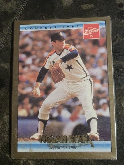 BASEBALL, packs of trading cards, by DONRUSS, 1992