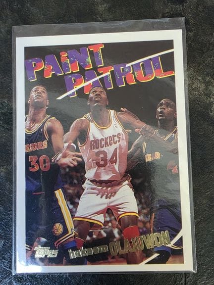 NBA，哈基姆·奥拉朱旺，TOPPS 1994年收藏卡