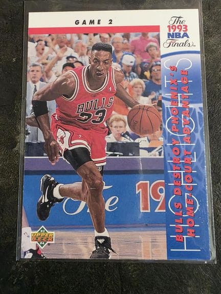 NBA, Scottie PIPPEN, 1993 UPPER DECK trading card