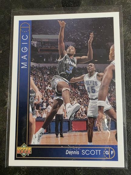 NBA，丹尼斯·斯科特，UPPER DECK 1993年收藏卡