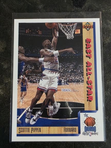 NBA, Scottie PIPPEN, carte à collectionner par  UP
