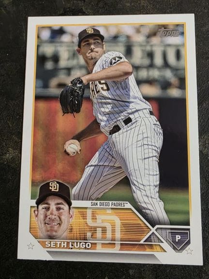 BASEBALL, carte à collectionner Seth LUGO, San Die