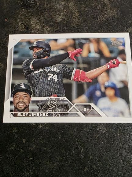BASEBALL, carte à collectionner Eloy JIMENEZ, Chic