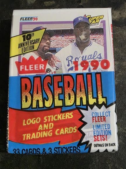 BASEBALL, awesome 33-card trading card pack by FLE