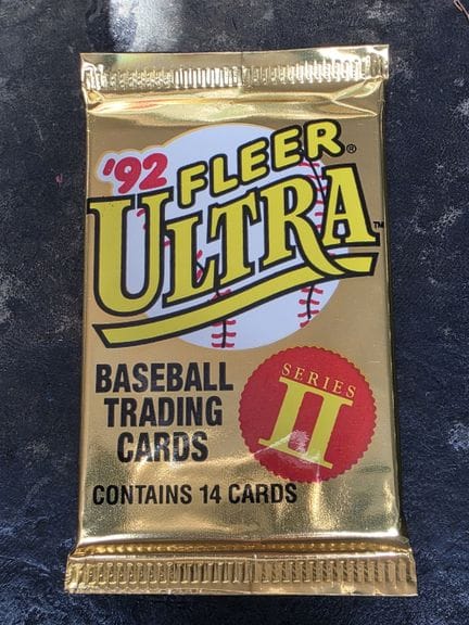 BASEBALL, paquet de 14 cartes à collectionner, ser