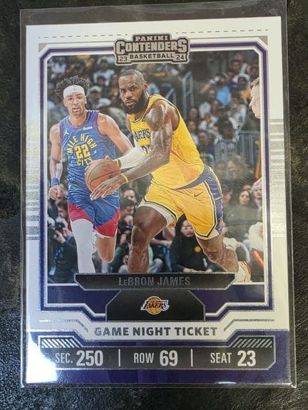 NBA，勒布朗·詹姆斯，PANINI 2023/24 收藏卡
