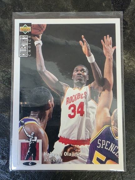 NBA, HAKEEM OLAJUWON, carte à collectionner par UP