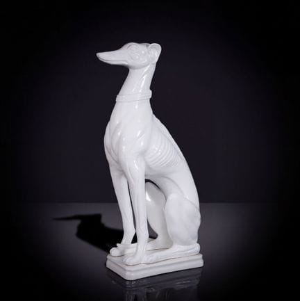 MODERN SCHOOL
"Sitting Dog"
Glazed earthenware
H: 