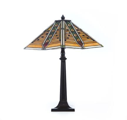 LAMP
Made of anthracite-gray lacquered metal with 