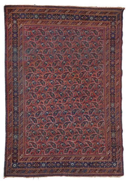 AFCHAR
Iran
Circa 1940–50
Wool velvet on a cotton 