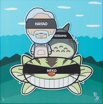 YSY (nacido en 1982)
«Hayao Miyazaki»
Técnica mixt