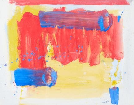 Bram BOGART (1921–2012) 
Untitled
Gouache
Signed a