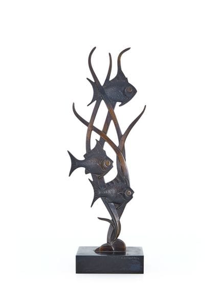André BECQUEREL (1893–1981)
"The Fish"
Bronze
Sign