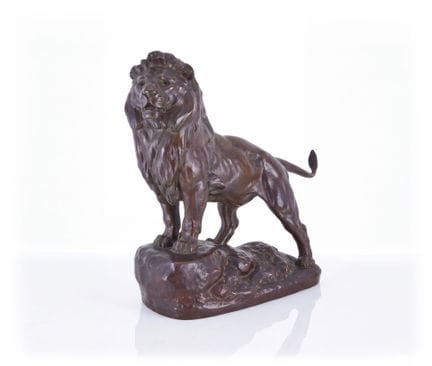 Jules-Edmond MASSON (1871–1932)
"Lion"
Bronze with