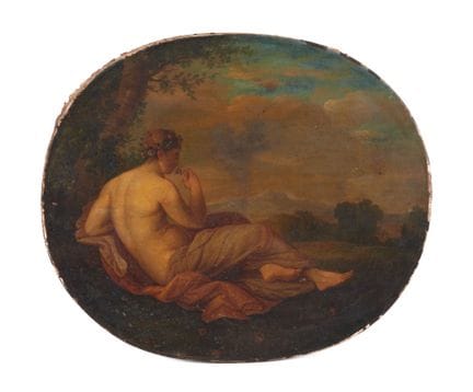 FRENCH SCHOOL CIRCA 1700
"The Model
Oil on panel
5
