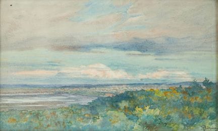Gaston BETHUNE (1856–1897)
"View of the Bay"
Water
