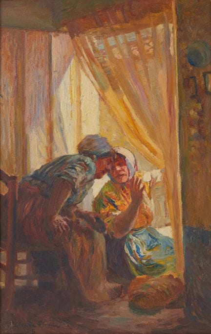 Claude FIRMIN (1864–1944)
"Li Mousco"
Oil on panel