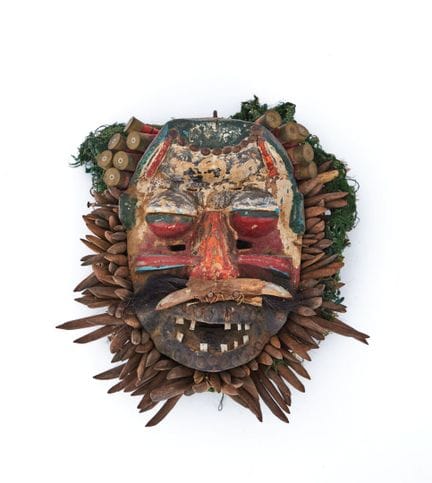 DANCE MASK
Republic of Côte d'Ivoire. Guere ethnic