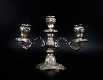 CANDLESTICK
Three-branched
Made of 925‰ Peruvian s