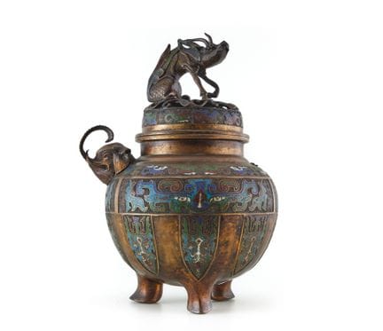 JAPAN - MEIJI PERIOD (1868–1912)
Bronze incense bu