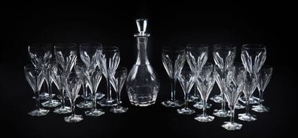 SET
Crystal
Includes: 
- 6 water glasses; H: appro