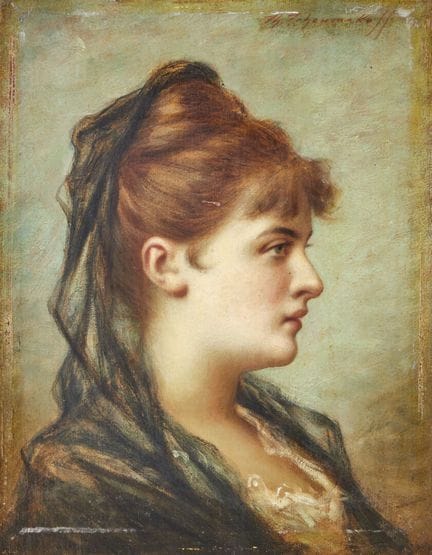 Théodore TCHOUMAKOFF (1823–1911)
"Portrait of a Yo