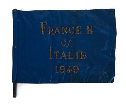 FLAG
From the 1949 match between the French B team