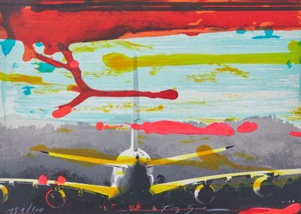 Tony SOULIÉ (born in 1955)
"Airbus" 
From the coll