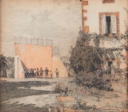 François Maurice ROGANEAU (1883-1973)
"Il frontone