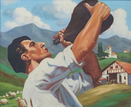 Dimitri ZIKO (1904-1955)
"Bevitore con la borracci