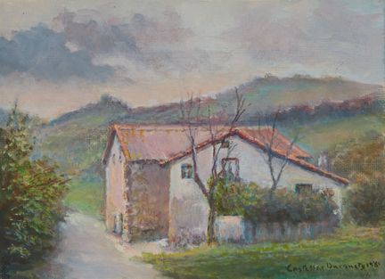 Antonio CASTELLA DURQUETY (1919-1984)
"Maisons au 