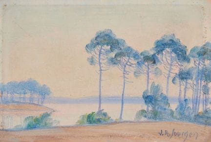 Jean-Roger SOURGEN (1883-1978)
"Lac"
Huile sur pan