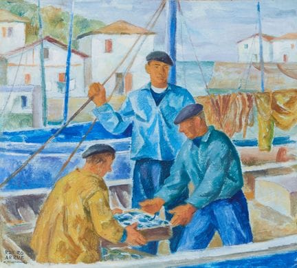 Ramiro ARRUE (1892-1971)
"Il ritorno dalla pesca"
