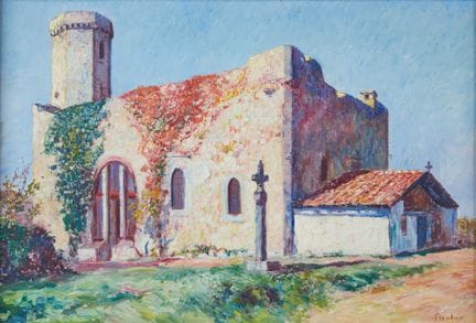 Louis FLOUTIER (1882-1936)
"La tour de Bordagain à