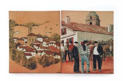 POTERIE DE CIBOURE
"Le village" et "la conversatio