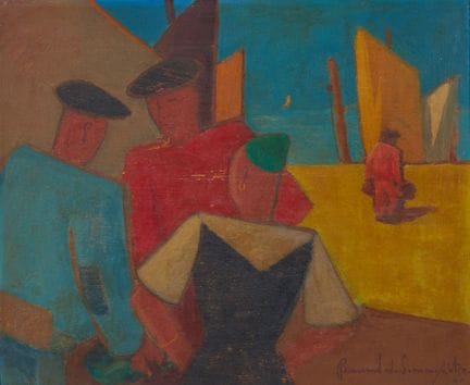 Bernard de SOMMYEVRE (1890-1953)
"Pescatori baschi
