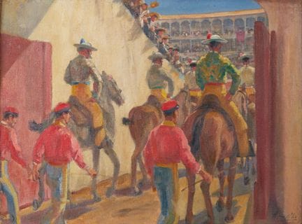 Henri Achille ZO (1873-1933)
"Entrée des picadors"