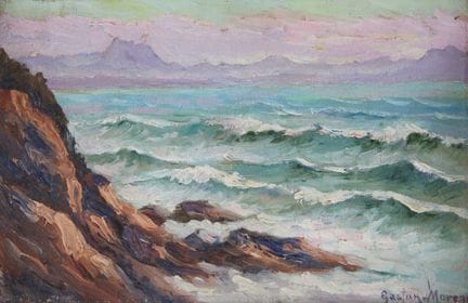 Gaston MOREAU (nato nel 1885)
"Effetto serale sull
