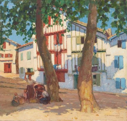 François Maurice ROGANEAU (1883-1973)
"Les platane