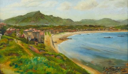 G. COULON DELIGNY
"Saint-Jean-de-Luz depuis Sainte