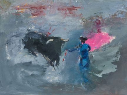 Antonio URIA MONZON (1929-1996)
"La passe"
Huile s