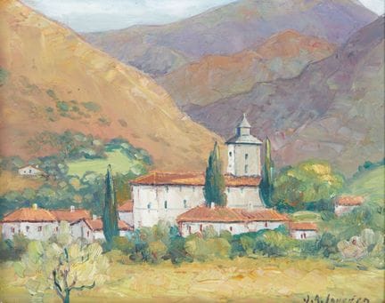 Jean-Roger SOURGEN (1883-1978)
"L'Église d'Itxasso
